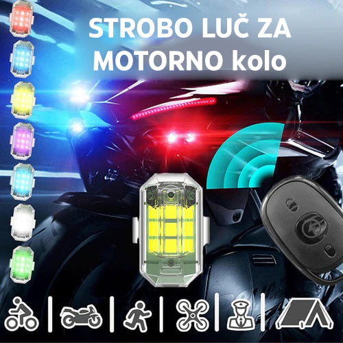 Strobers™ | Večnamenska 7-barvna LED stroboskopska luč (1+1 BREZPLAČNO)