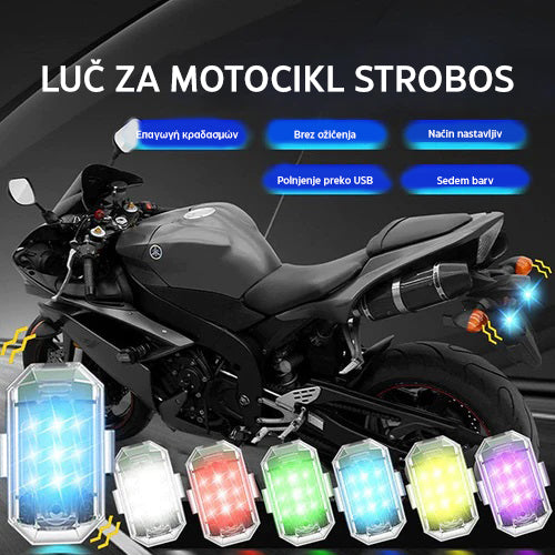 Strobers™ | Večnamenska 7-barvna LED stroboskopska luč (1+1 BREZPLAČNO)