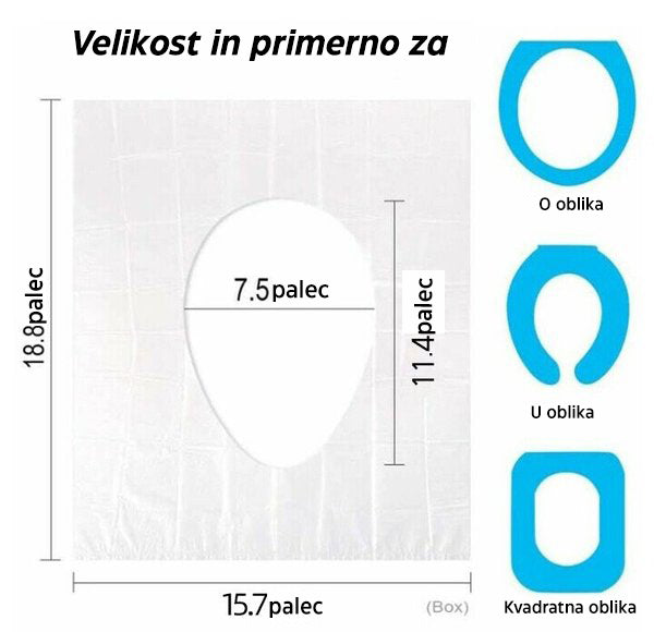 SeatGuard™ | Personalizirane in higienske prevleke za javna stranišča (50+50 BREZPLAČNO)