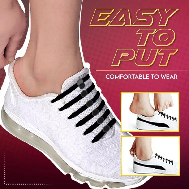No-Tie Shoelace (For ALL Ages) Women-001 Nevereallyover 